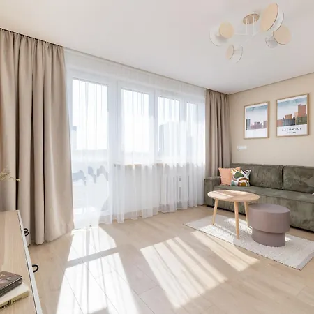 W Centrum Katowic Z Klimatyzacja By Renters * 카토비체