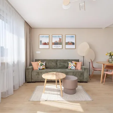 W Centrum Katowic Z Klimatyzacja By Renters