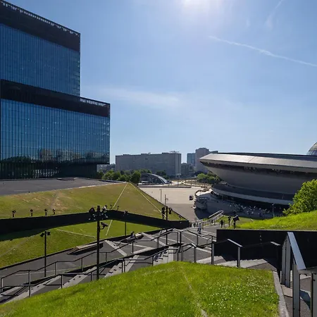 W Centrum Katowic Z Klimatyzacja By Renters 아파트 카토비체