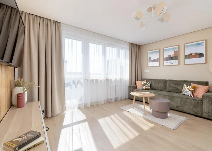 W Centrum Katowic Z Klimatyzacja By Renters * Katovice