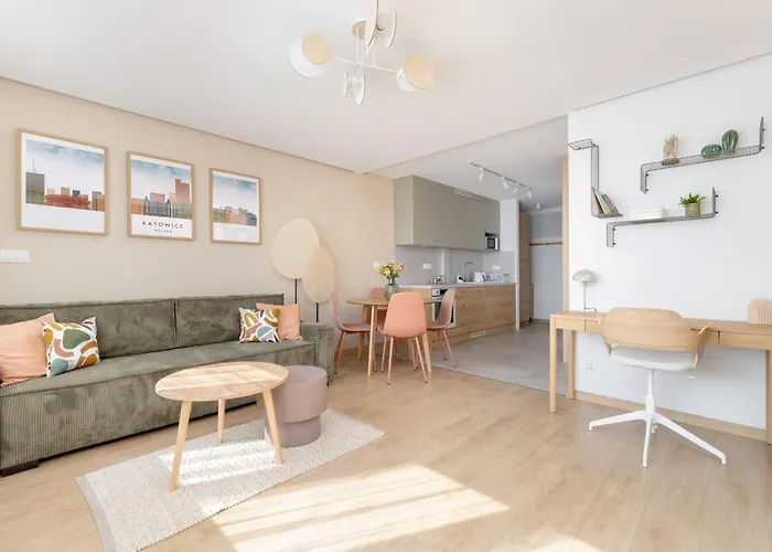 W Centrum Katowic Z Klimatyzacja By Renters Appartement *