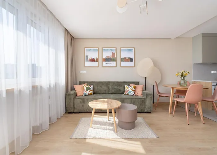 W Centrum Katowic Z Klimatyzacją By Renters